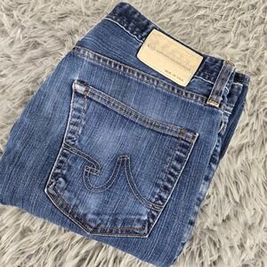 AG Adriano Goldschmied Womens 31 Blue Protege Straight Leg Jeans 1049OGN-01Y-FRE